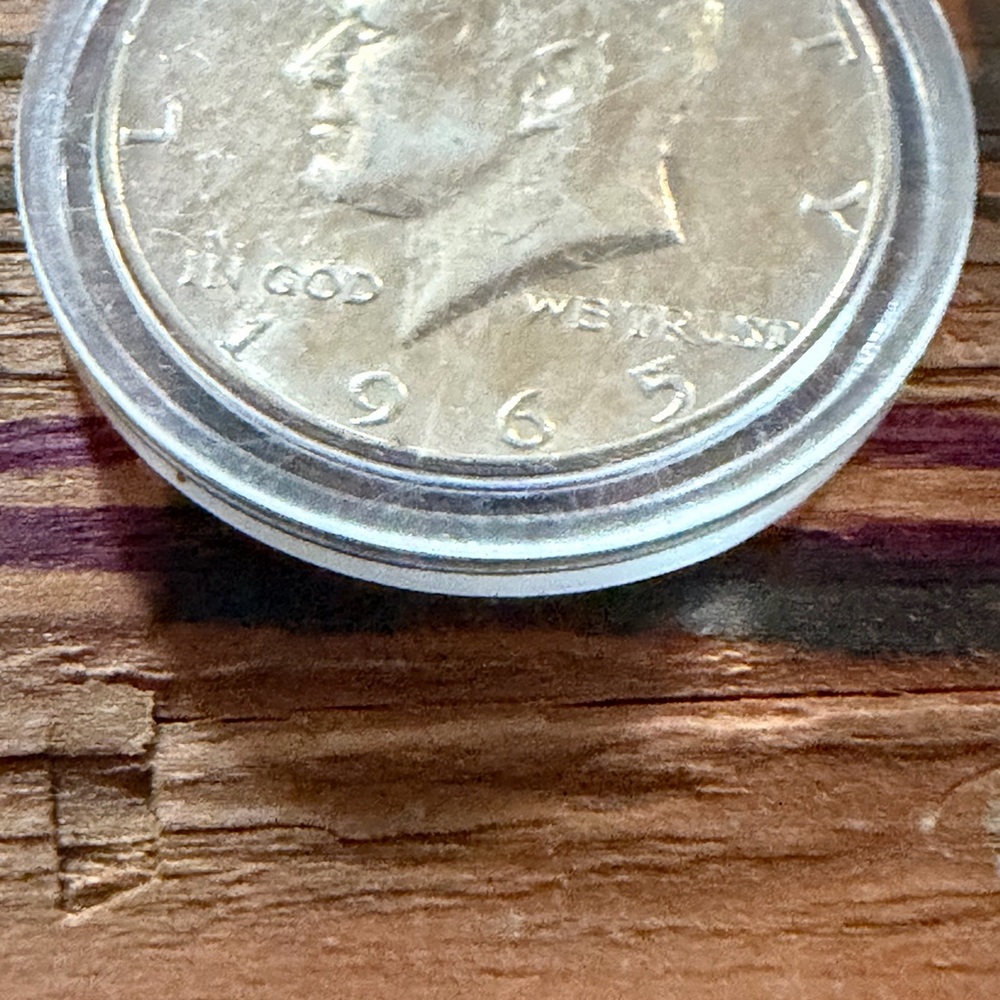 Mint condition silver half a dollar - image 9